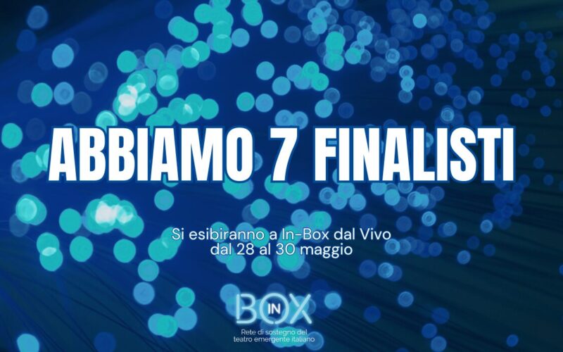Annunciati i Finalisti In-Box 25/26