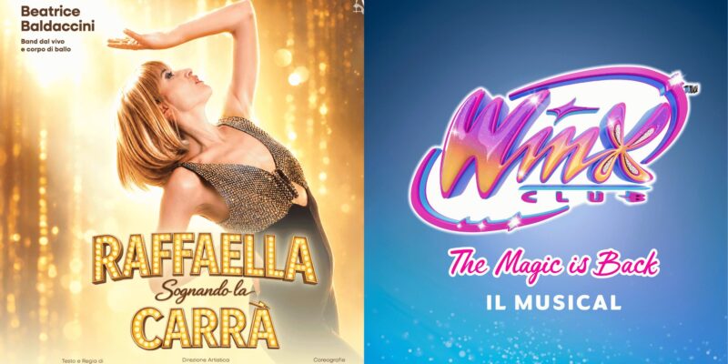 Il grande musical fa tappa a Mestre Il 27 e 31 dicembre al Teatro Toniolo arrivano le &ldquo;Winx&rdquo; e l&rsquo;omaggio a Raffaella Carr&agrave;